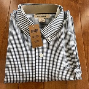 Duluth Trading co. Wrinkle fighter XL long sleeve button down shirt NWT